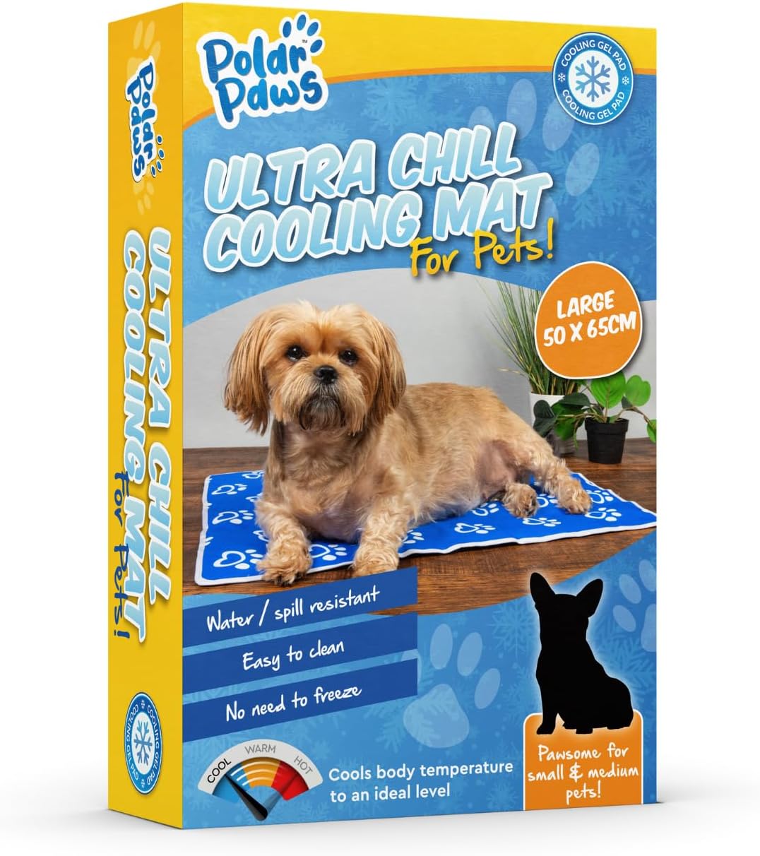 PawPride Pet Cooling Mat (Large, 50x65cm)
